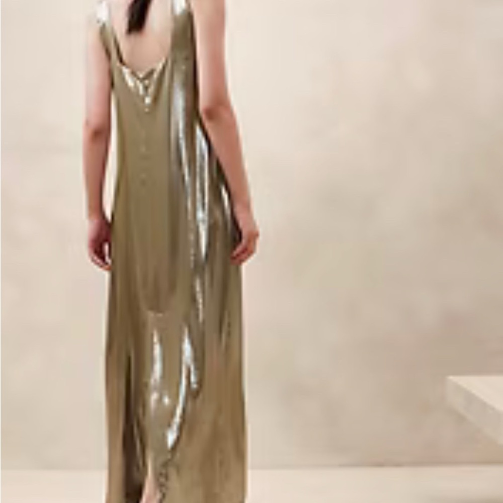 Metalícele long dress